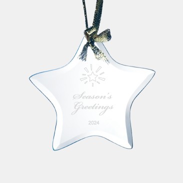 Beveled Star Ornament