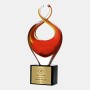 Art Glass Twisted Fire Award