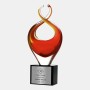 Art Glass Twisted Fire Award